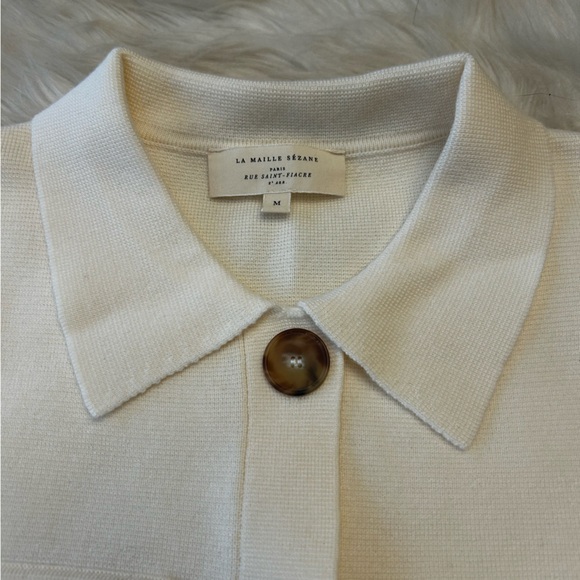 SEZANE ‘Betty’ 100% Merino Wool Cardigan - Picture 9 of 14